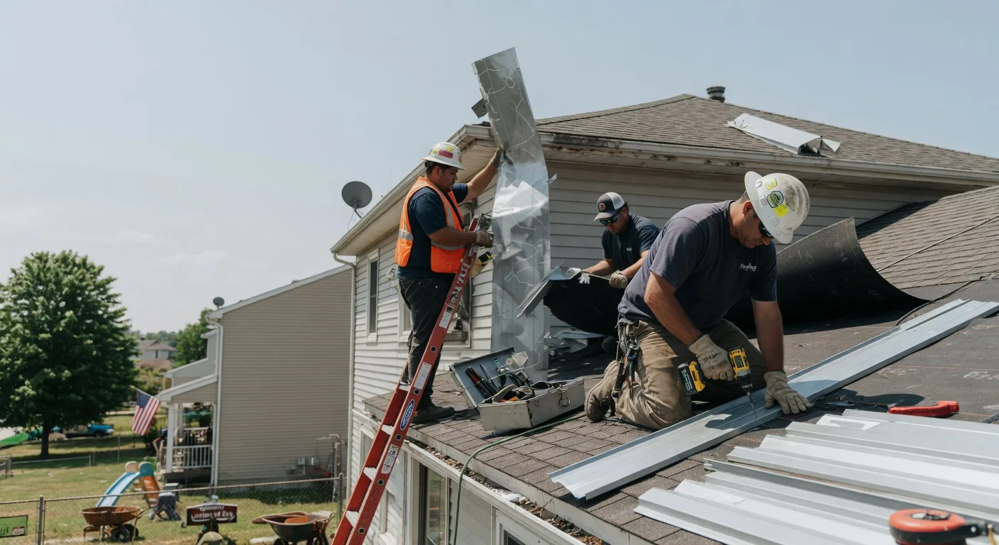 Metal Roof Repair in Glenwood City, WI